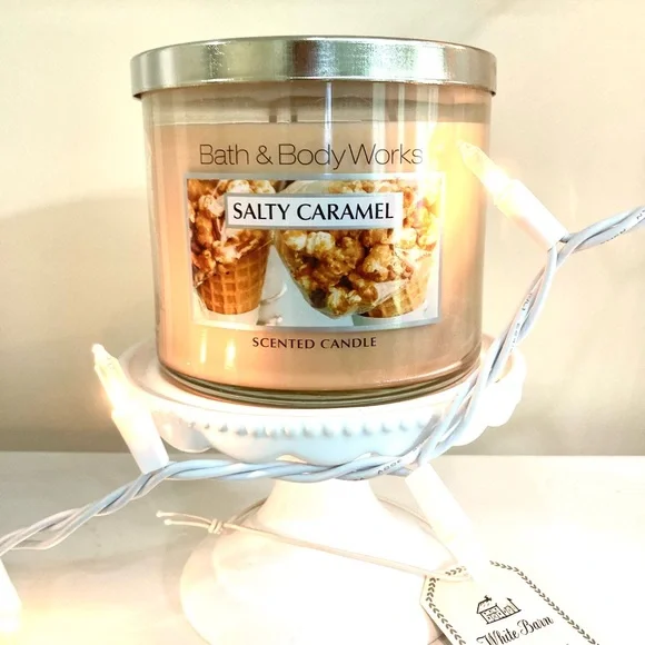 Salty Caramel Bath & Body Works Candle - Picture 1 of 6